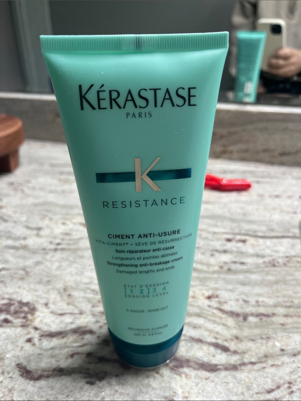 Kerastase Resistance Ciment Anti-Usure Conditioner - Mint Green